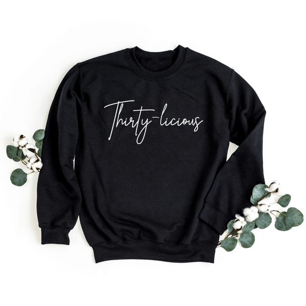 Sweatshirt-Thirty-licious Sweatshirt-S-Black-Jack N Roy