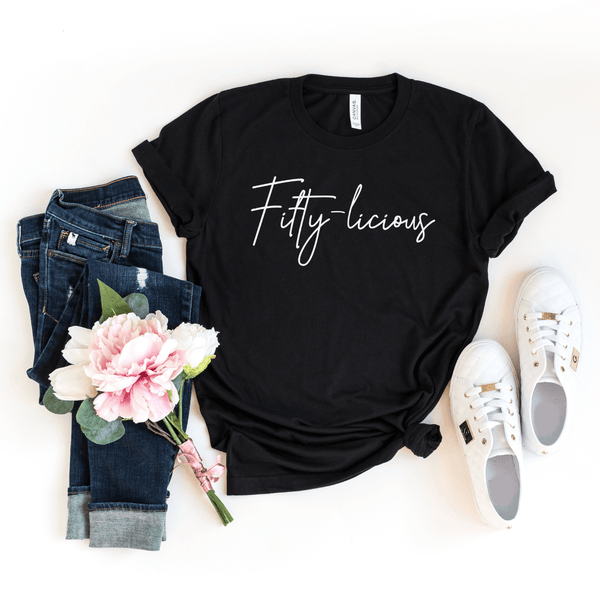 T-Shirt-Fifty-licious T-Shirt-S-Black-Jack N Roy