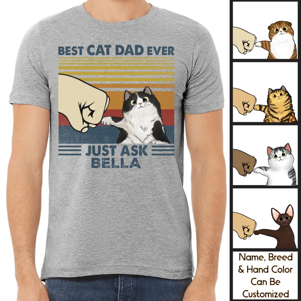 Best Dad Ever - Personalized Unisex T-Shirt / Sweatshirt – Jack N Roy
