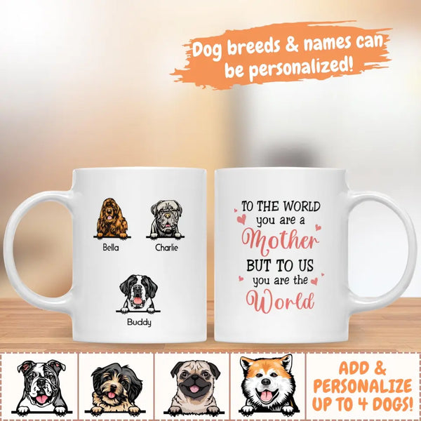 Mug-You Are The World - Personalized Mug (11oz/15oz)-Jack N Roy