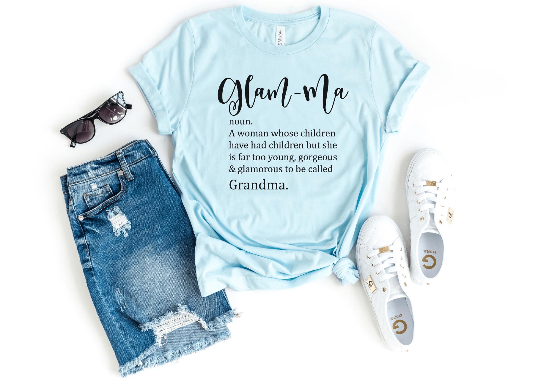 glam mom t shirts