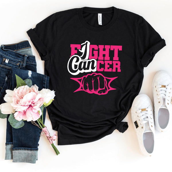 T-Shirt-I CAN T-Shirt 🎗️-S-Black-Jack N Roy