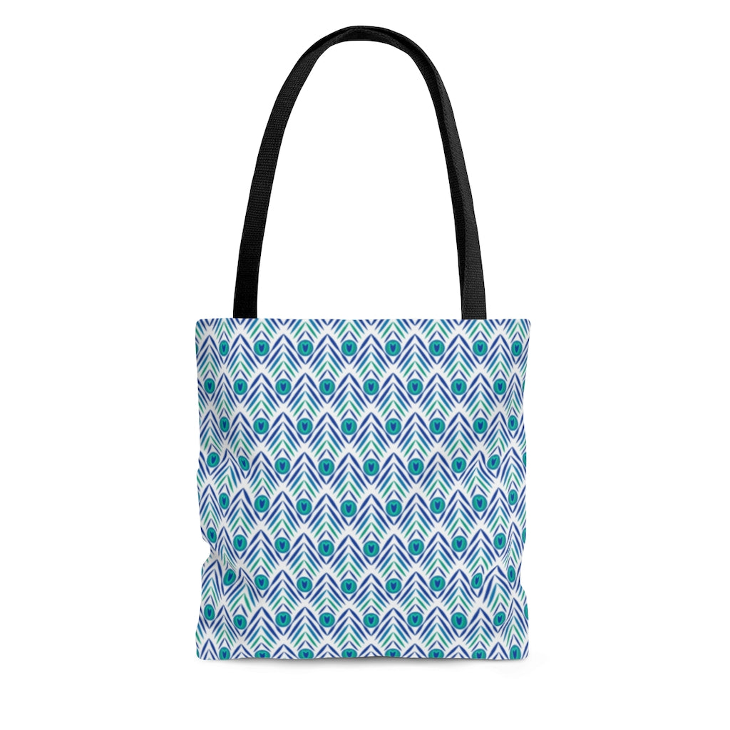 Bags-Peacock Tote Bag-Small-Printify