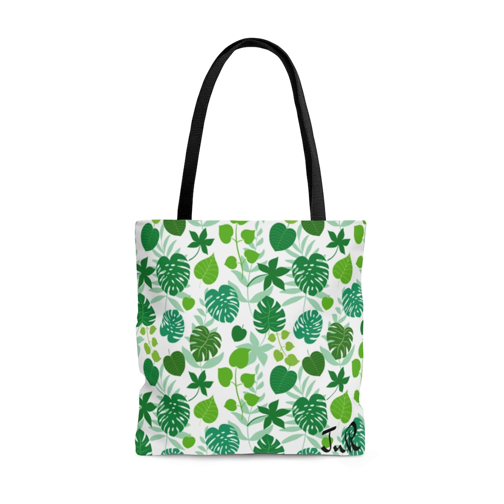 Bags-Spring Leaves Tote Bag-Large-Jack N Roy