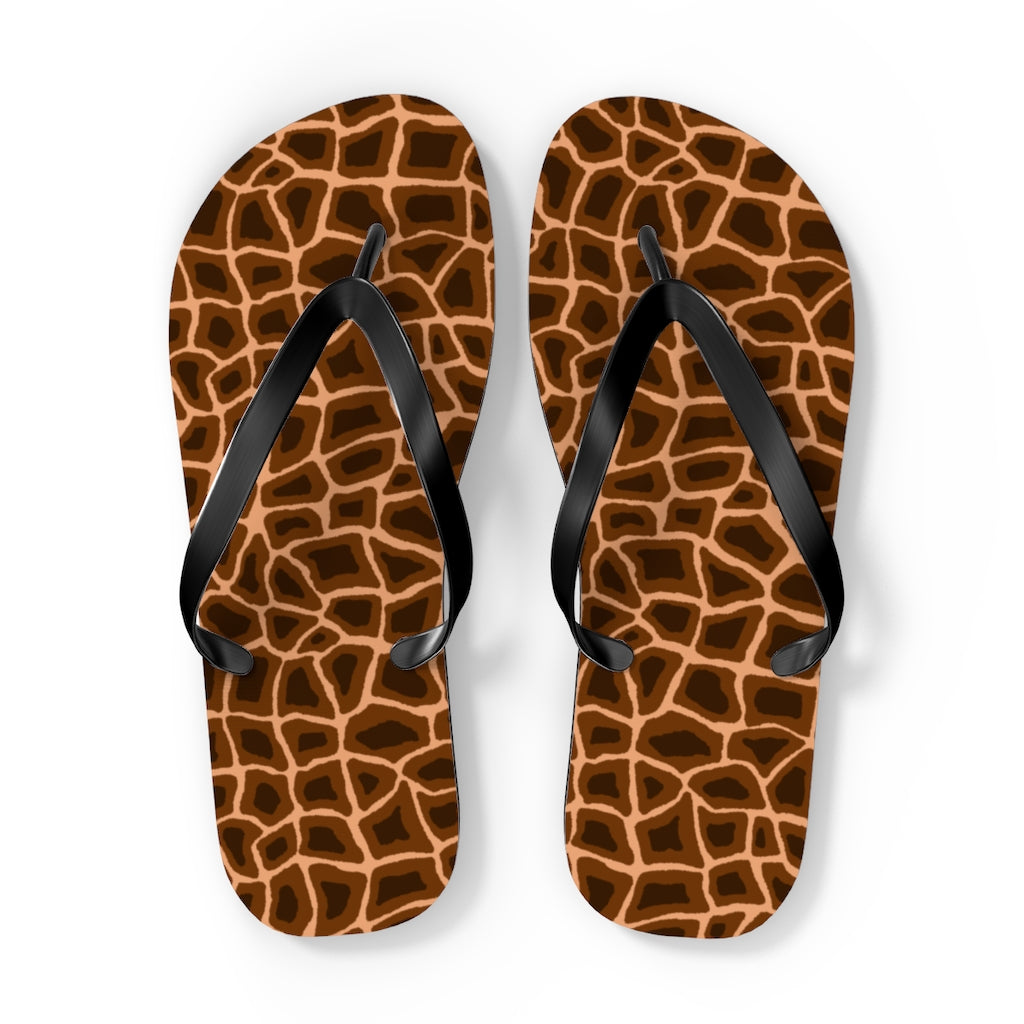 Shoes-Giraffe Flip Flops-XL-Jack N Roy