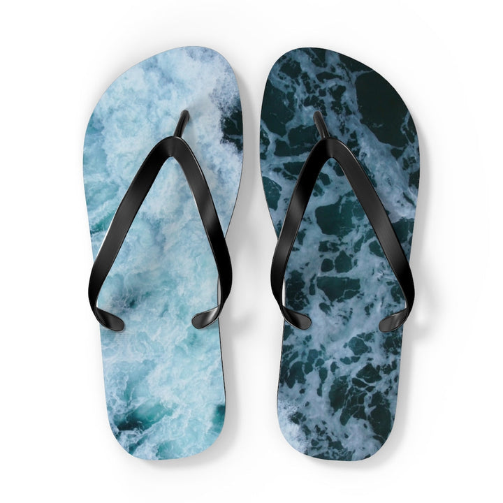Shoes-Sea Waves Flip Flops-XL-Jack N Roy