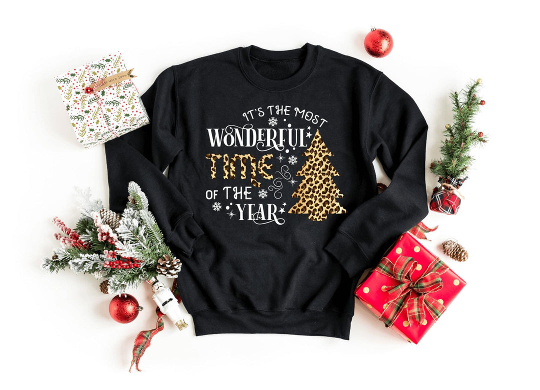 Sweatshirts-The Most Wonderful Time Of The Year Sweatshirt-S-Black-Jack N Roy