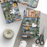 Home Decor-Books & Blooms Wrapping Paper-Jack N Roy