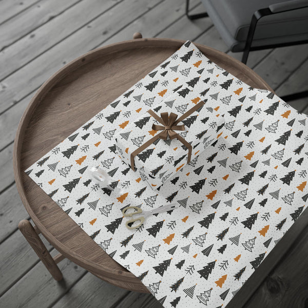 Home Decor-Christmas Trees - Wrapping Paper-Printify