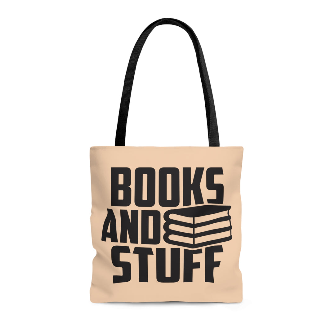 Bags-Books & Stuff Tote Bag-Medium-Printify