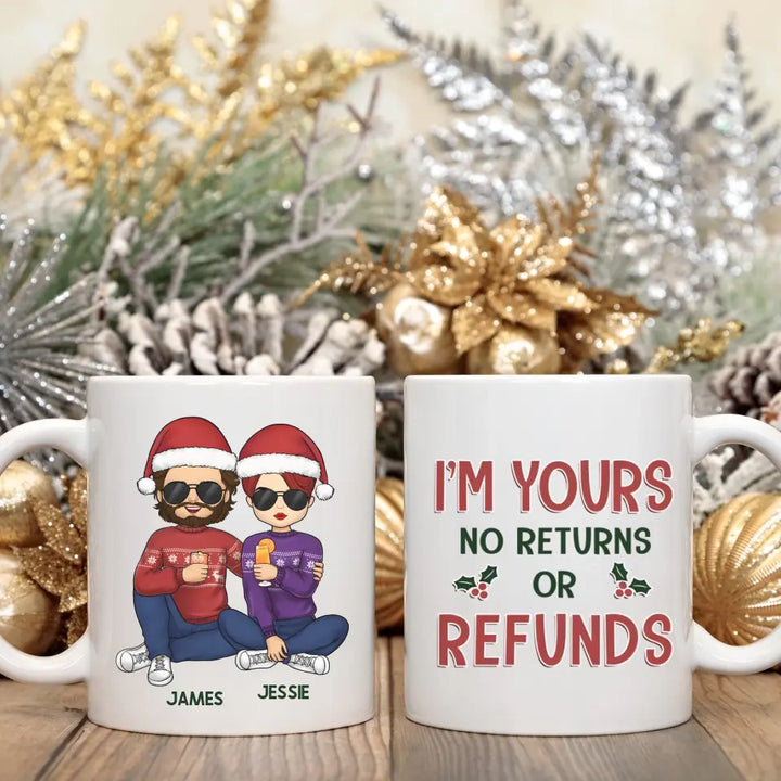 Mugs-I'm Yours, No Returns | Personalized Mug for Couples | (11oz/15oz)-JackNRoy