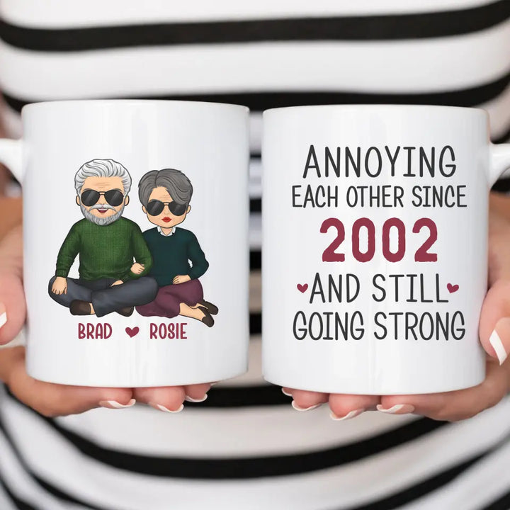 Mug-Annoying Each Other Since... - Personalized Mug for Couples | Couples Gift-JackNRoy