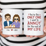 Mug-The Only One I Want to Annoy - Personalized Mug for Couples | Couples Gift-JackNRoy