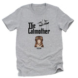 T-Shirt-The Catmother - Personalized Unisex T-Shirt for Cat Moms | Cat Lover Shirt | Cat Mom Gift-Unisex T-Shirt-Athletic Heather-JackNRoy