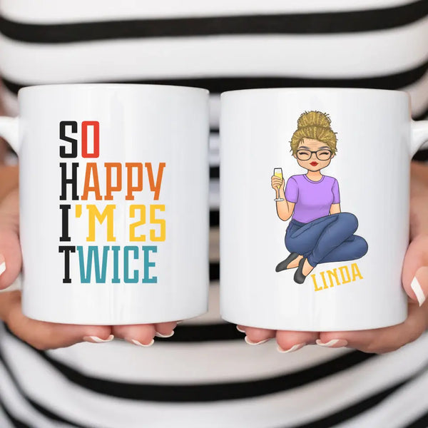 S.H.I.T. 50 Mug - Personalized 50th Birthday Mug | 50th Birthday Gift   Jack N Roy