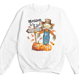 T-Shirt-Blessed to be Called Grandma - Personalized Unisex T-Shirt for Grandma | Grandmother Gifts | Granny Shirt-Unisex Sweatshirt-White-JackNRoy