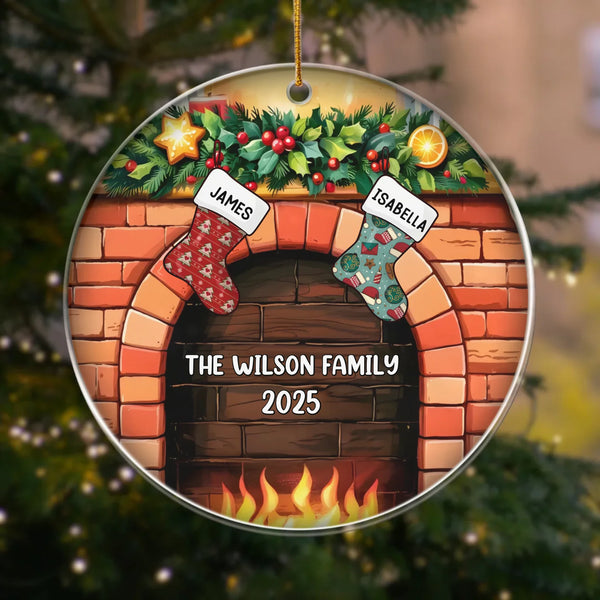 Acrylic Ornament-Christmas Family - Personalized Acrylic Ornament | Family Gift | Christmas Decor-JackNRoy