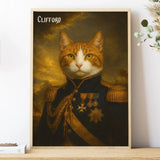 Poster-Custom Commander Pet Outfit - Personalized Poster | Upload Your Photo | Pet Transformation copy-Poster-Matte-JackNRoy