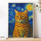 Poster-Pet Art Paint Portrait - Personalized Poster | Gift for Pet Lovers | Upload Your Photo-Poster-Matte-JackNRoy