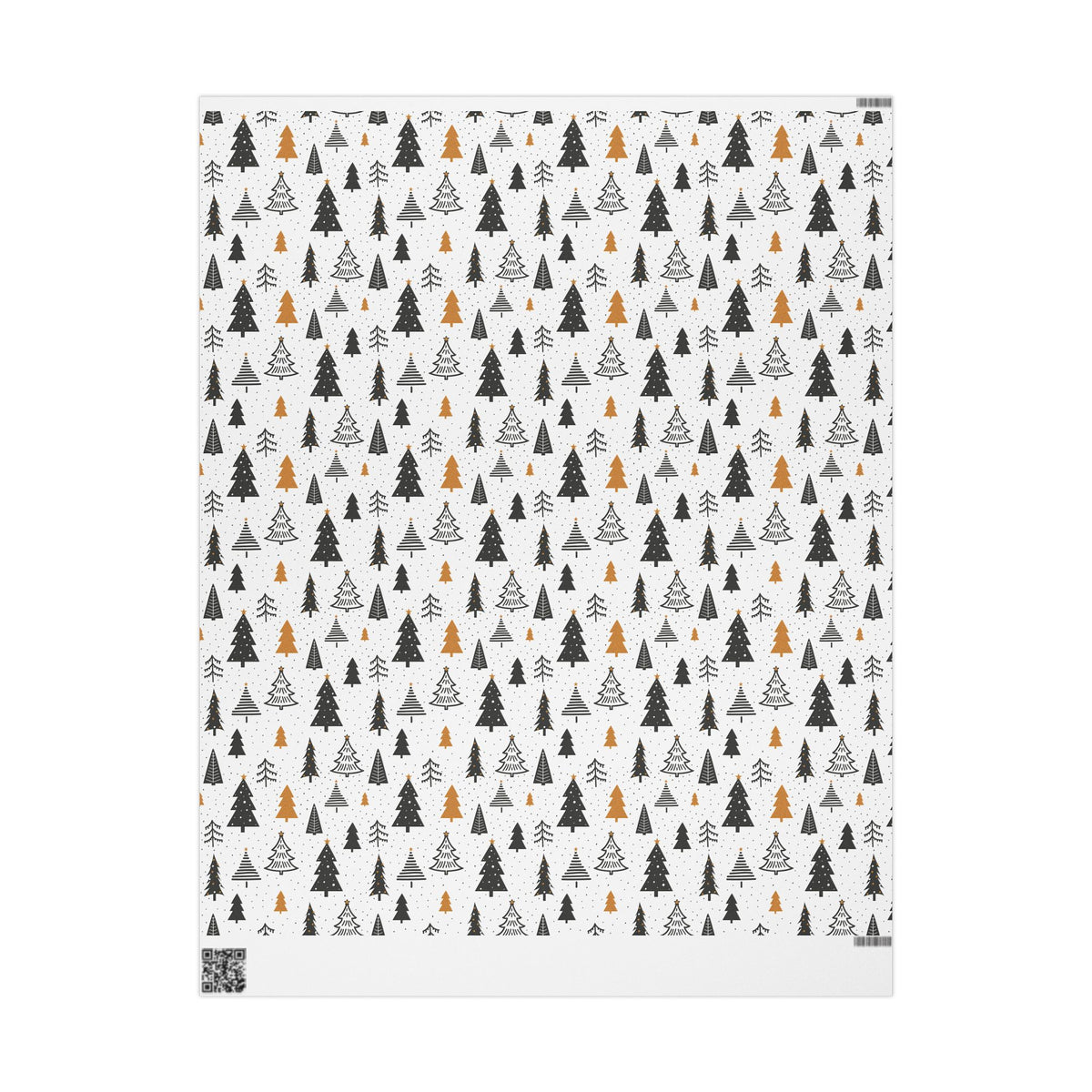 Home Decor-Christmas Trees - Wrapping Paper-30" x 36"-Matte-Printify
