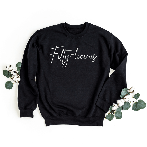 Sweatshirt-Fifty-licious Sweatshirt-S-Black-Jack N Roy