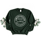 Sweatshirt-Limited Edition Custom Birthday Sweatshirt (Customize Your Year)-S-Forest-Jack N Roy