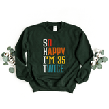 Sweatshirt-S.H.I.T. I'm 70 Sweatshirt-S-Forest-Jack N Roy