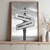 Poster-Couple Sign - Personalized Poster | Gift for Couples-JackNRoy