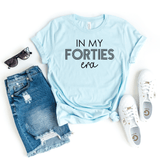 T-Shirt-Forties Era T-Shirt-S-Heather Ice Blue-Jack N Roy