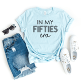 T-Shirt-Fifties Era T-Shirt-S-Heather Ice Blue-Jack N Roy