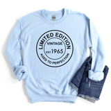 Sweatshirt-Limited Edition Custom Birthday Sweatshirt (Customize Your Year)-S-Light Blue-Jack N Roy