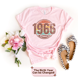 T-Shirt-Classic Custom Birthday T-Shirt (Customize Your Year)-Jack N Roy