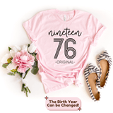 T-Shirt-Nineteen Plus - Custom Birthday T-Shirt-JackNRoy