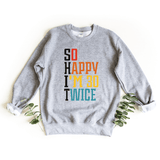 Sweatshirt-S.H.I.T. I'm 60 Sweatshirt-S-Sport Grey-Jack N Roy