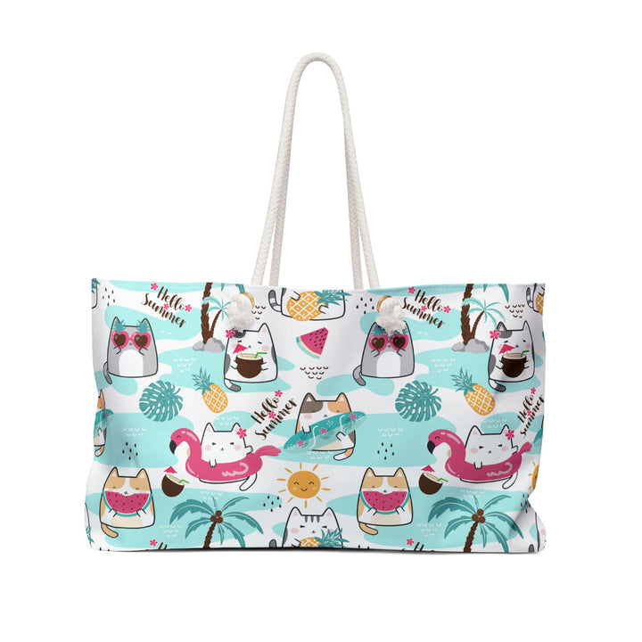 Bags-Hello Summer Weekender Bag-24" × 13"-Printify