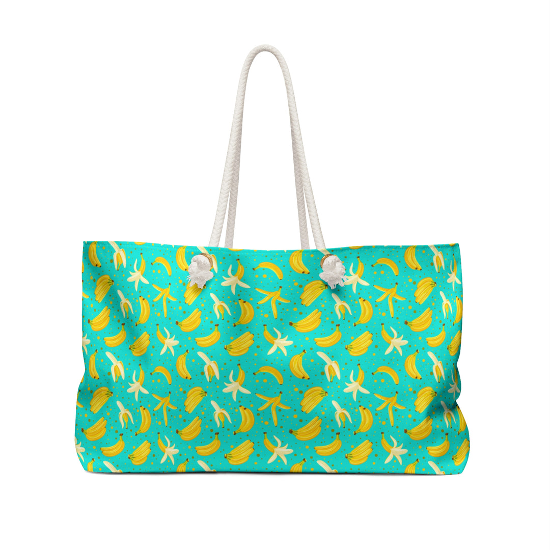 Bags-Summer Bananas Weekender Bag-24" × 13"-Printify