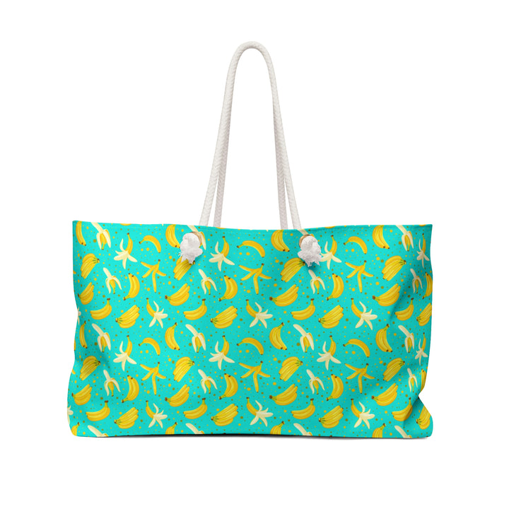 Bags-Summer Bananas Weekender Bag-24" × 13"-Printify