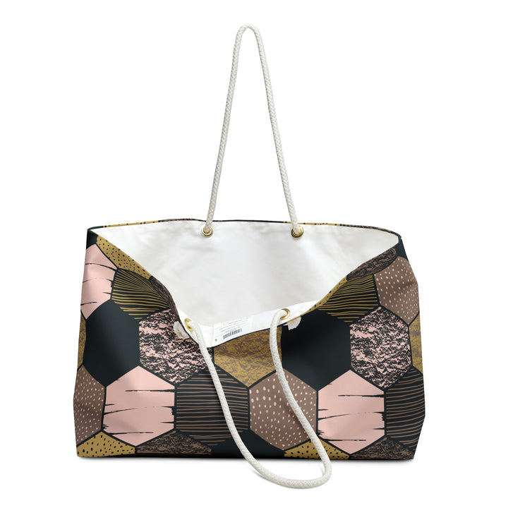 Bags-Polygons Weekender Bag-24" × 13"-Printify