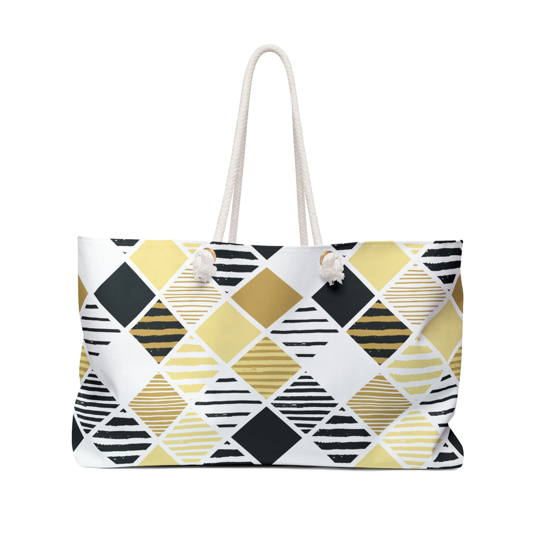 Bags-Triangles Weekender Bag-24" × 13"-Printify