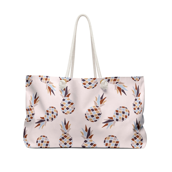Bags-Colorful Pineapples Weekender Bag-24" × 13"-Printify