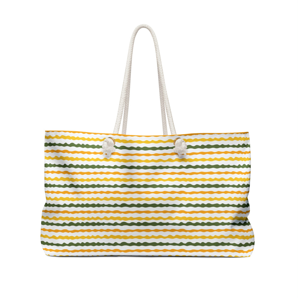 Bags-Beach Stripes Weekender Bag-24" × 13"-Printify