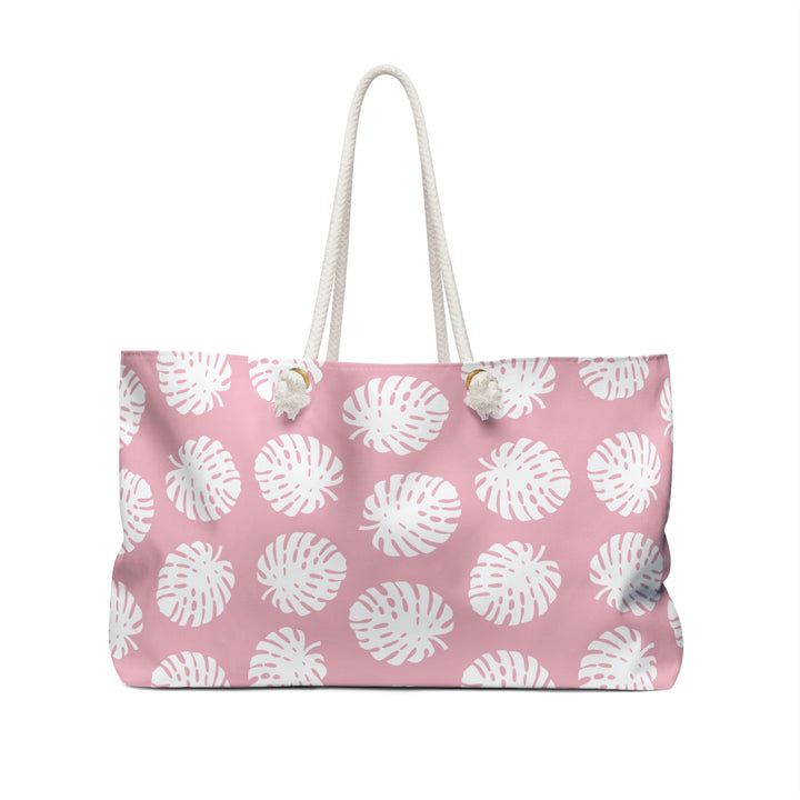 Bags-Tropical Leaves Weekender Bag-24" × 13"-Printify