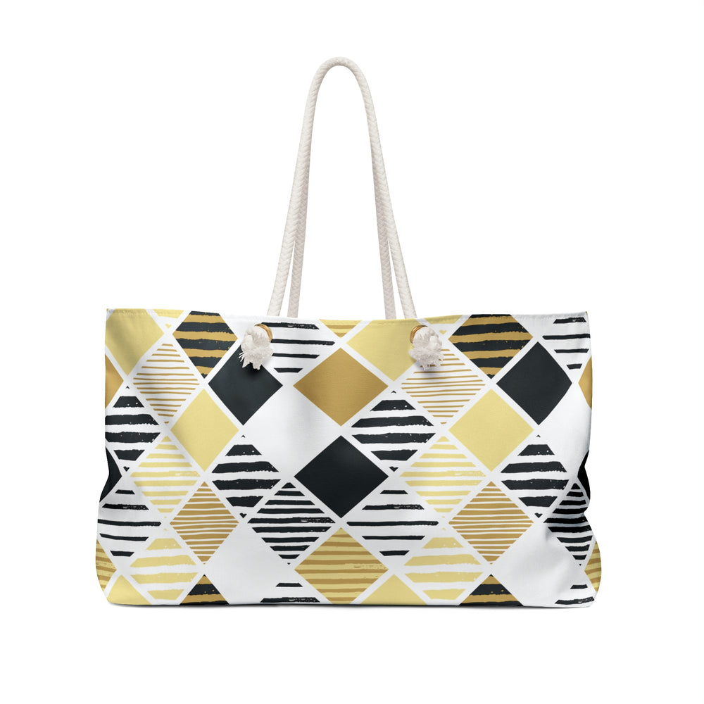 Bags-Triangles Weekender Bag-24" × 13"-Printify