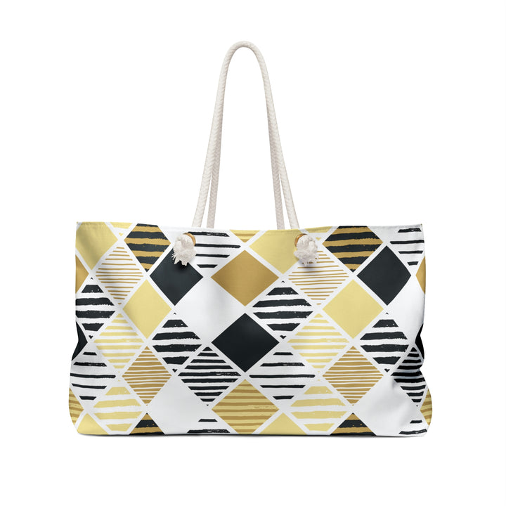 Bags-Triangles Weekender Bag-24" × 13"-Printify