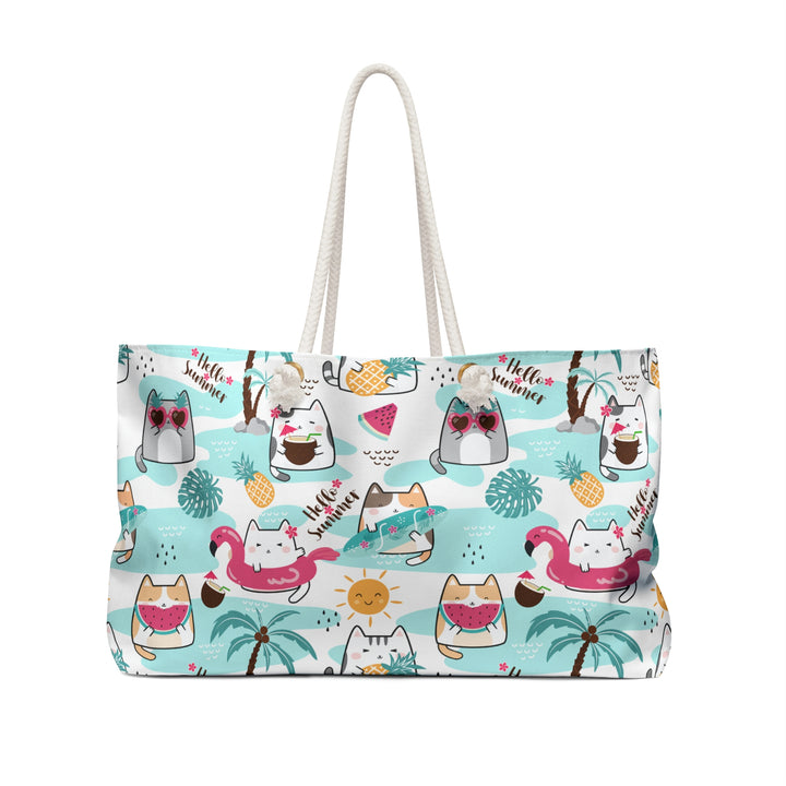 Bags-Hello Summer Weekender Bag-24" × 13"-Printify