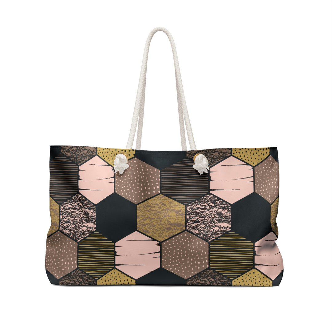 Bags-Polygons Weekender Bag-24" × 13"-Printify