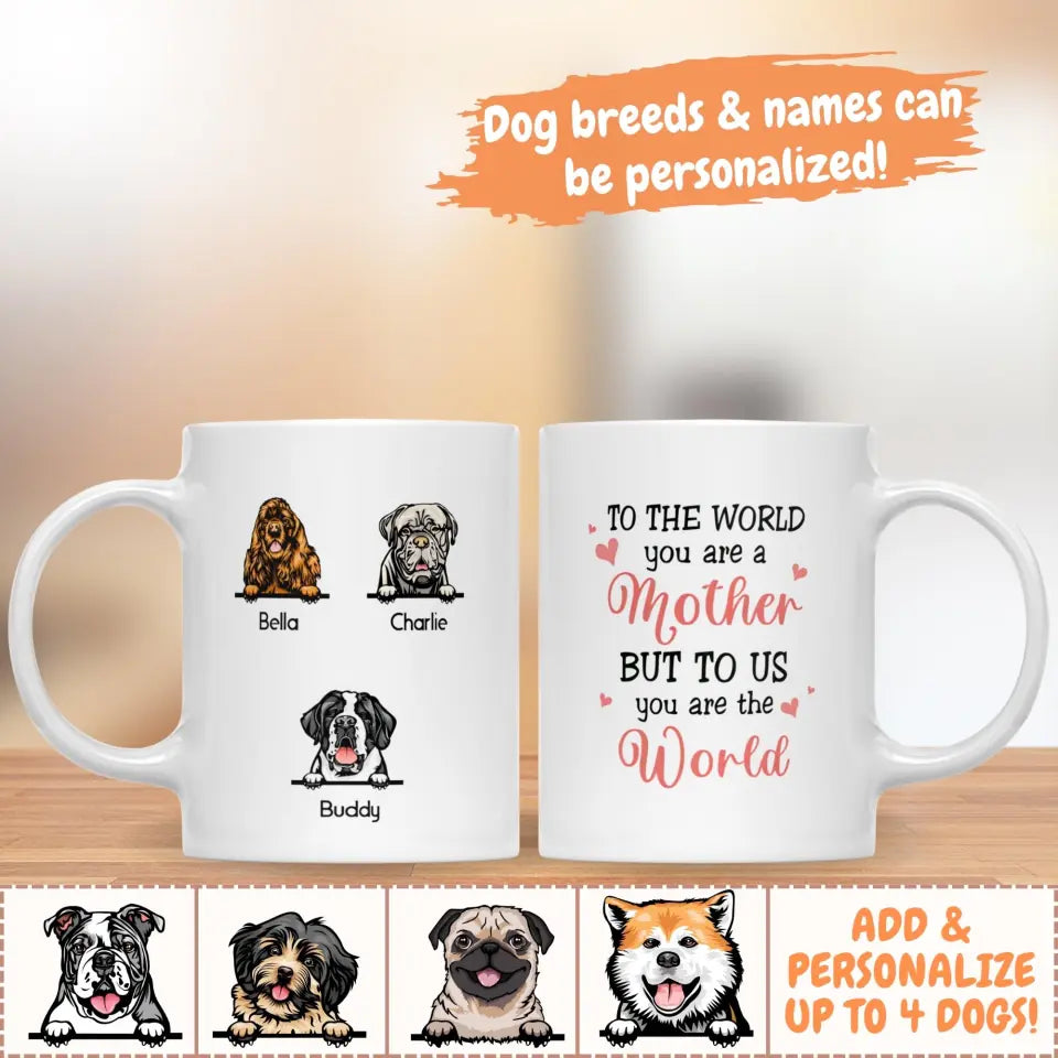 Mugs-You Are The World - Personalized Mug (11oz/15oz)-Jack N Roy