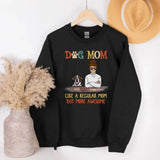 T-Shirt-Dog Mom / Pawma - Personalized Unisex T-Shirt / Sweatshirt-Unisex Sweatshirt-Black-Jack N Roy