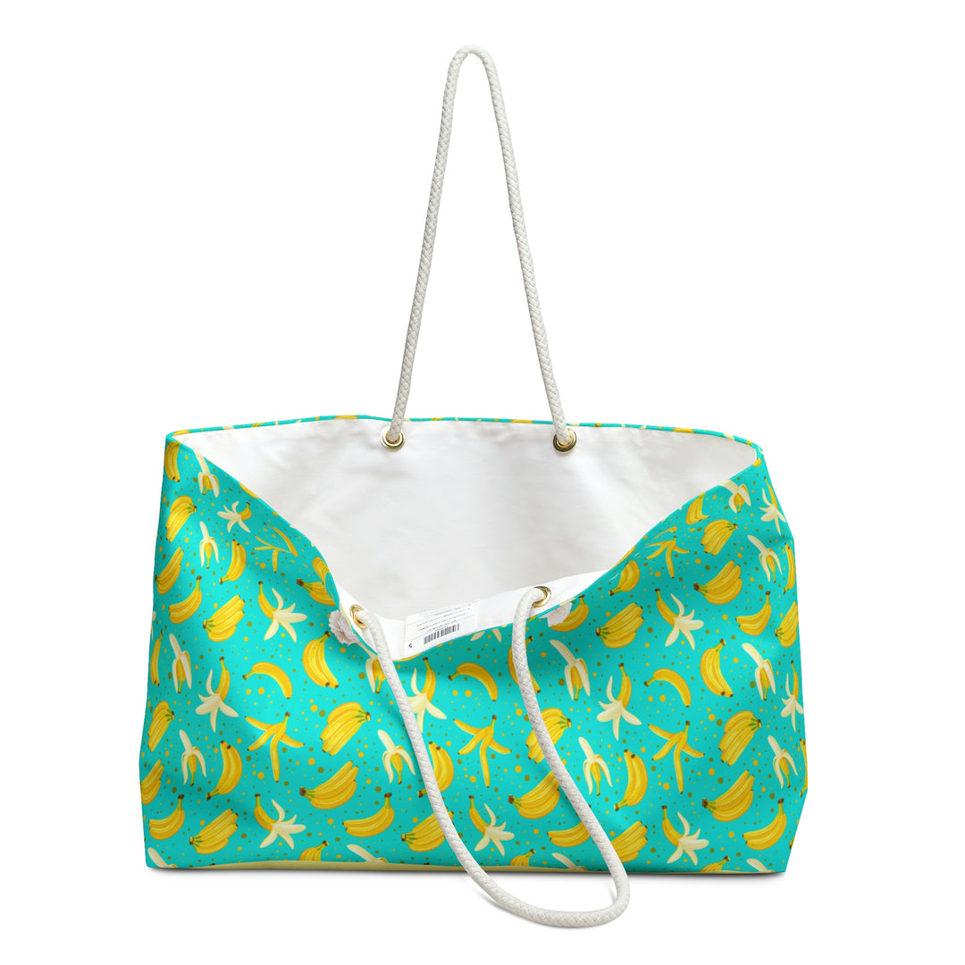 Bags-Summer Bananas Weekender Bag-24" × 13"-Printify