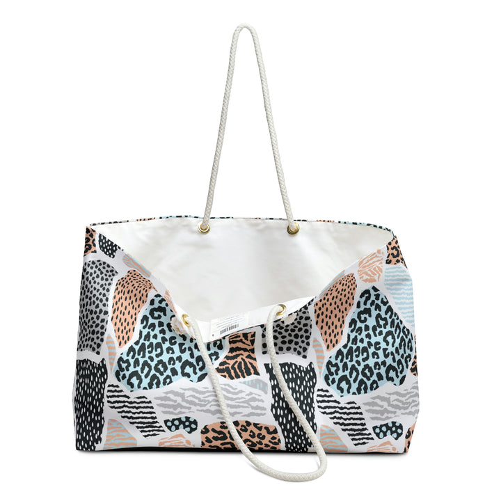 Bags-Animal Print Weekender Bag-24" × 13"-Printify